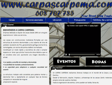 Tablet Screenshot of carpascarpema.com